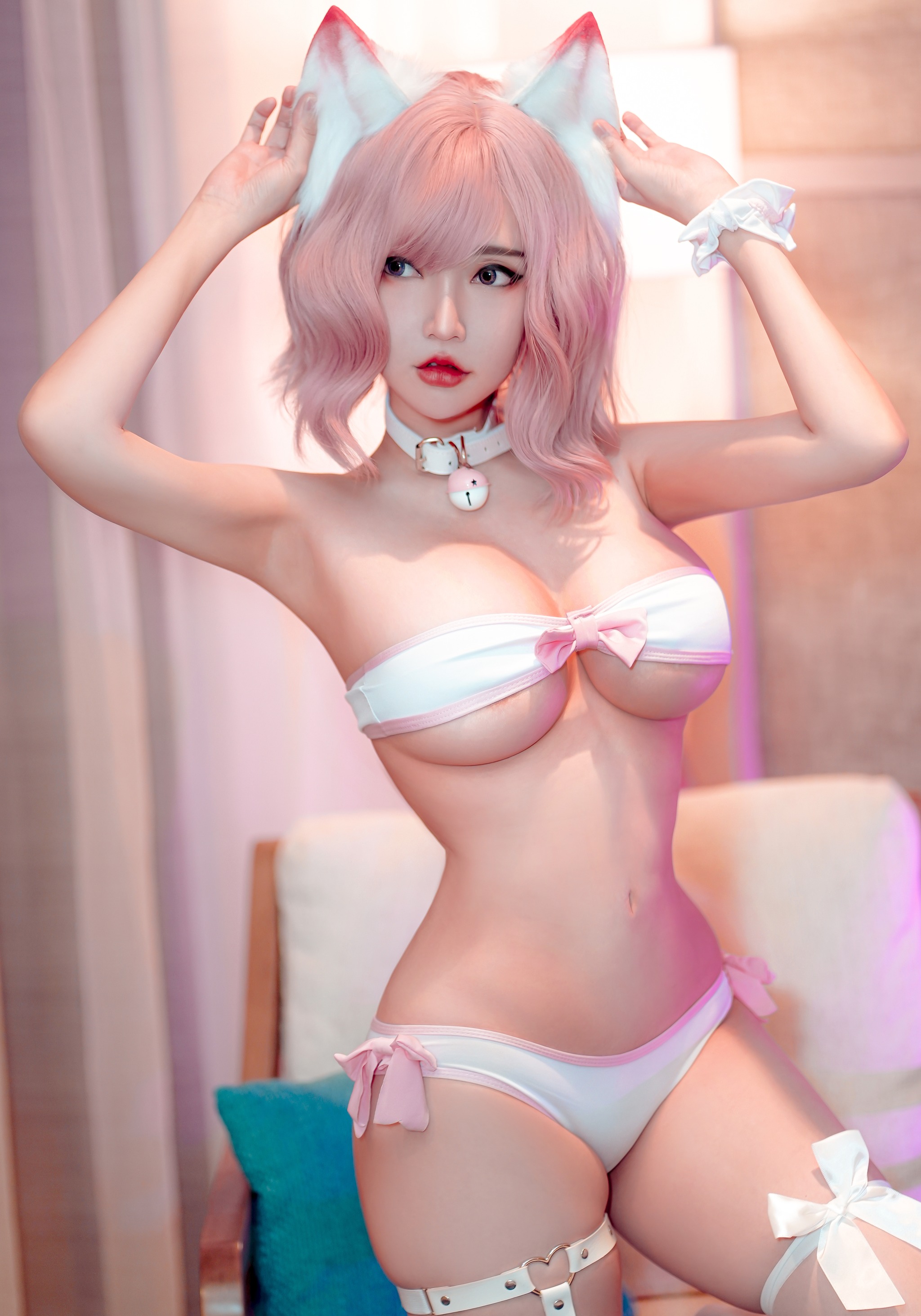 图片[1]-Potato Godzilla – NO.129 Momo Neko-chan[14P]-XikXak